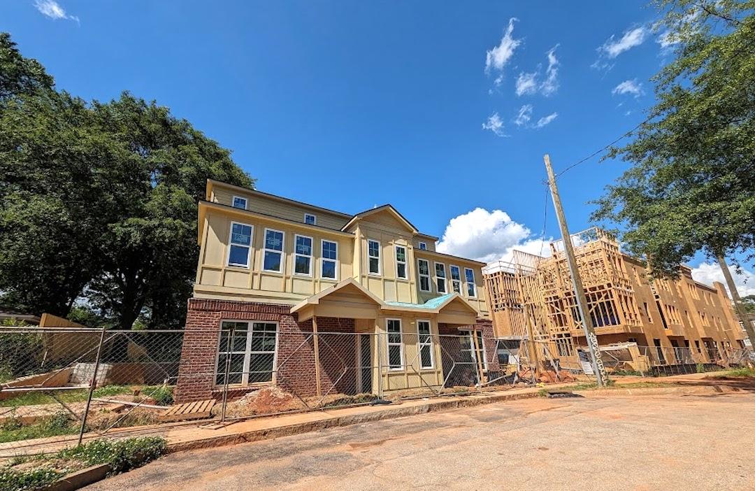 Images: Near East Atlanta Village, throwback corner build advances